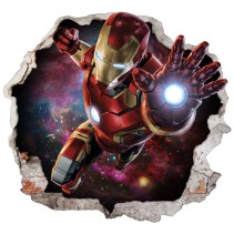 Pegatinas de vinilos 3d marvel iron man